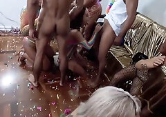 Myke Brazils Slut Parade: Bareback Group Fuck Frenzy