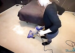 Vacuuming In advance of A Carpet Steaming CUSTOM CLIP PREVIEW housecleaning housewife mother i'd like to fuck