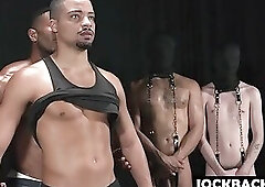 Watch these horny men fucked their slave hungry asshole