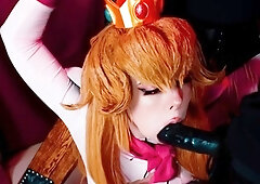 Solo toy masturbation with lonely girl