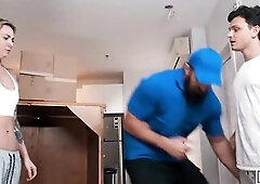 DUDES - Enzo Muller Gets Double Gratified As That guy Bangs Nicki Hunter's Cunt Whilst Getting His Butt Pounded By Chuck Hunter