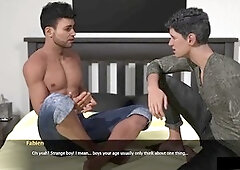 Old bears, step bro, fellatio