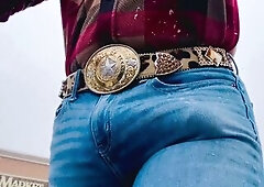 Dicks In The Wild FULL COMPILATION – Large Ramrod Cowboy Public Exhibitionist Teases MASSIVE Bulge in Constricted Jeans (Over 1 Hour POV)
