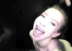 Hazel Paige's Second Gloryhole, Scene #01