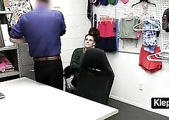 Office Security Scores Oral pleasure From Busted Thief