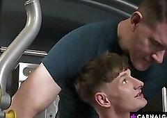 John Jai and Legrand Wolf Gym Workout Fuck