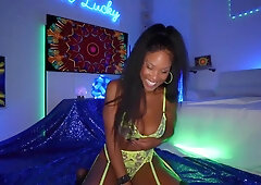 Cute Ebony Girlfriend POV