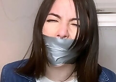nosy snoop bound and gagged