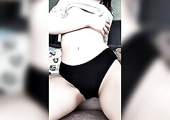 Hawt undress and vagina play
