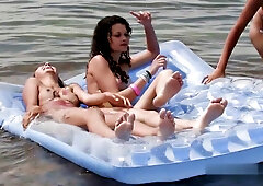 Teen Nudists Beach Bash