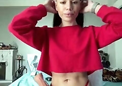 Busty milf horny solo toy time