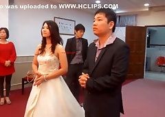 Taiwanese newlyweds get married and have sex