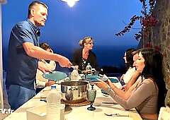 Nephael Receives Fierce Service from Her Three Friends Anna Polina, Clea Gaultier and Tiffany Leiddi
