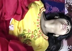 Wife Pura Andar Red Saree