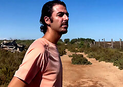 A Runner Is Caught, Used, And Fucked In The Fields By His Stalker