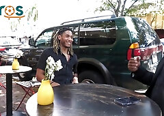 Armani Blacks Interracial Casting Blowjob on BBC