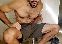 Jerking, muscle worship, parent