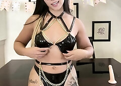 Hot teen lauryn may solo toying