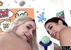 ALL ANAL Lilith Grace and Khloe Kingsley's booties command attention