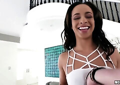 Teanna Trump Rips Yoga Pants