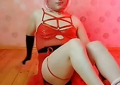 Cute White Boy Sissy in Her Feminine