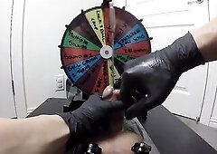 My stepmom plays roulette with my jock and squeezes out all the juices
