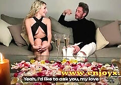 Torys Beau Satisfies Her With A Blowjob And Feets Before H...