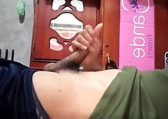 Handsome-man, bedroom, latino-man