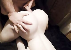 Doggie style sex doll