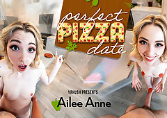Perfect Pizza Date - Blonde Babe Hardcore VR Porn