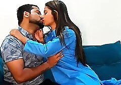 Desi Landlord has hardcore sex with the maid and drinks her pussy indian hindi video