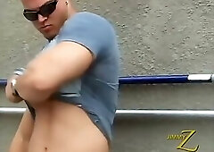 Kyle Stevens In and Beside The Pool