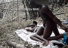 Wife MAKING LOVE INTIMATELY with her guy, body to body, A CONNECTION WITH NATURE