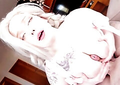 Stepbro Banged Me Hard on Camera & Creampied My Constricted Snatch