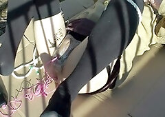 Outdoor, supremacy, anal masturbation